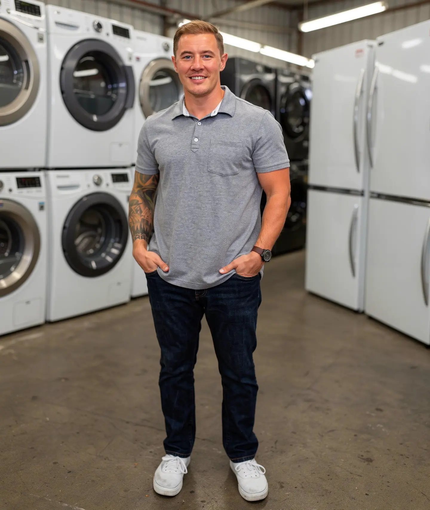Torrey Peterson, founder of Torrey's Appliance Rentals.